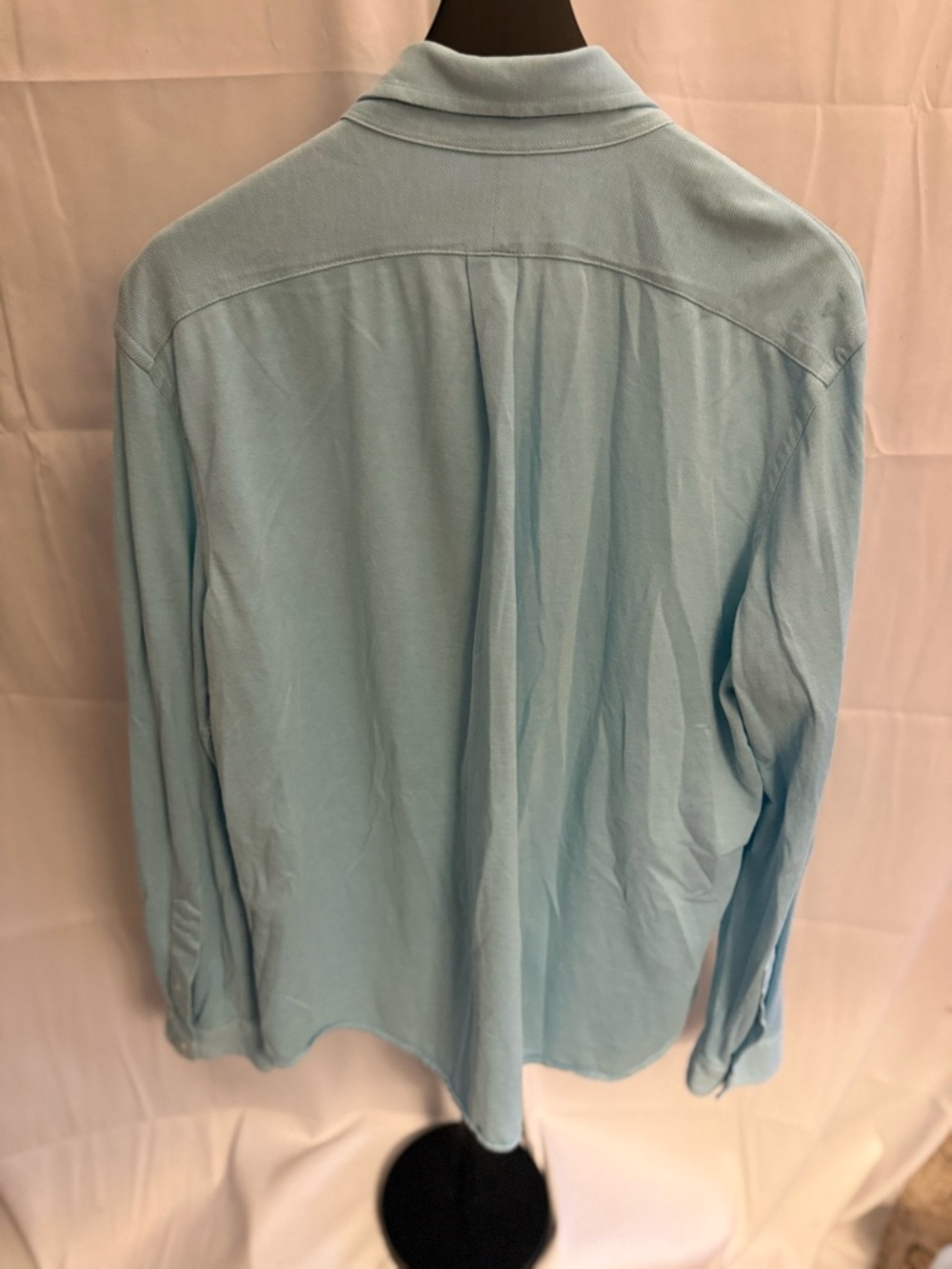 Ralph Lauren Sky Blue Long-Sleeve Button-Down Shirt - Picture 6 of 6